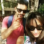 Nora Fatehi with Angad Bedi