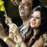 Sakshi Dhoni with Vindoo Dara Singh