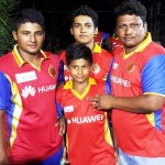 Sarfaraz Khan with his family
