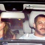 Iulia Vantur with Salman Khan