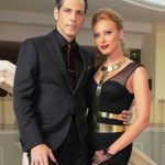 Iulia Vantur with Stefan Banica Jr.