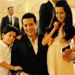 Khalid Siddiqui with his children