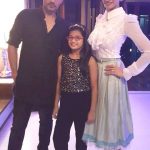 Manmeet Singh with his wife and daughter