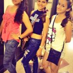 Rubina Dilaik with her sisters