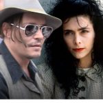 Johnny Depp with his girlfriend Lori Anne Allison