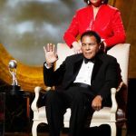 Muhammad Ali with his 4th wife Yolonda Williams