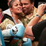 Muhammad Ali with his daughter Laila Ali