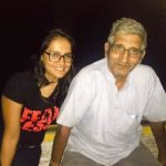 Pratima Singh with her father