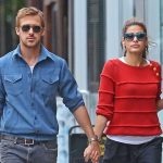 Ryan Gosling with his girlfriend Eva Mendes