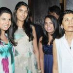 Siddharth Mallya step mother and sisters