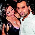 Rohit Sharma with Sofia Hayat