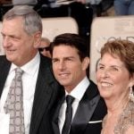 Tom Cruise with his parents