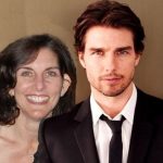 Tom Cruise with his sister Cass Mapother