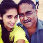 Twinkle Patel with her father