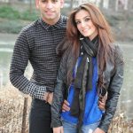 Amir Khan with his wife Faryal Makhdoom
