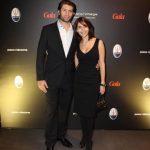 Caterina Murino with her boyfriend Pierre Rabadan