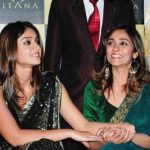 Ileana D'Cruz with her mother
