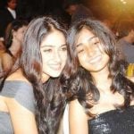 Ileana D'Cruz with her younger sister Eileen D'Cruz
