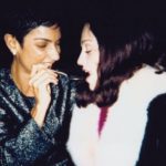 Ingrid Casares with Madonna