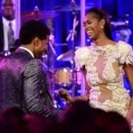 Jessica White and Usher