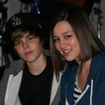 Justin Bieber With His Ex-Girlfriend Kristen Rodeheaer