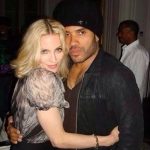 Lenny Kravit and Madonna