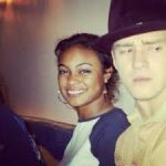 Tatyana Ali and Justin