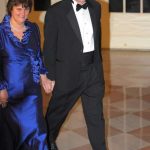 Tim Kaine with his wife Anne Holton