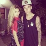 Justin Bieber With His Ex-Girlfriend Chantel Jeffries