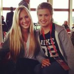 Beatrice Bouchard with Genie