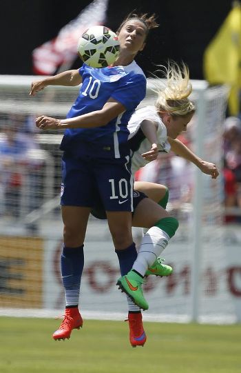 Carli in action!
