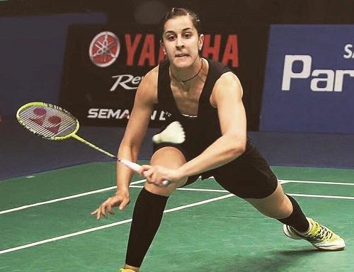 Carolina Marin Playing