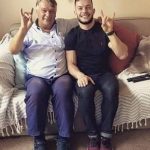 Finn Balor with Father