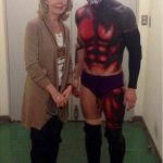 Finn Balor with mother