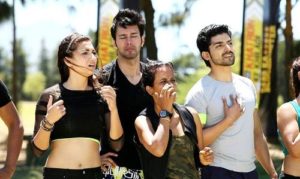 Gurmeet Choudhary in 'Fear Factor- Khatron Ke Khiladi Darr Ka Blockbuster Season 5' (2014)