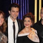 Hrithik Roshan With His Family