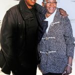 Jay Z with his mother