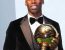 Paul Pogba with the Golden Boy Award