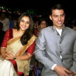 Ramya with her boyfriend