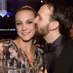 Sarah Sjostrom with her boyfriend Johan