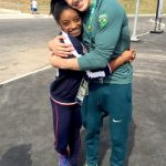 Simone with her boyfriend Arthur Nory Mariano