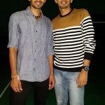 Srikanth Kidambi with his elder brother, Nandagopal Kidambi