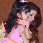 Twinkle Khanna with her daughter