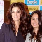 Twinkle Khanna with her sister