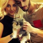 Zayn Malik with Perrie Edwards