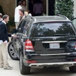 Affleck with Mercedes GL350
