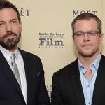 Ben Affleck with his childhood friend Matt Damon