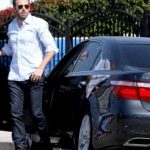 Ben affleck with Mercedes-Benz S63 AMG