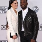Jessie J with her boyfriend Luke James