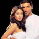 John Abraham with Riya Sen